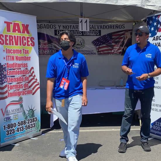 Compartiendo con la comunidad salvadoreña en el día del salvadoreño